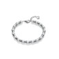 75133P01000 - Pulsera acero y perlas sra fashion