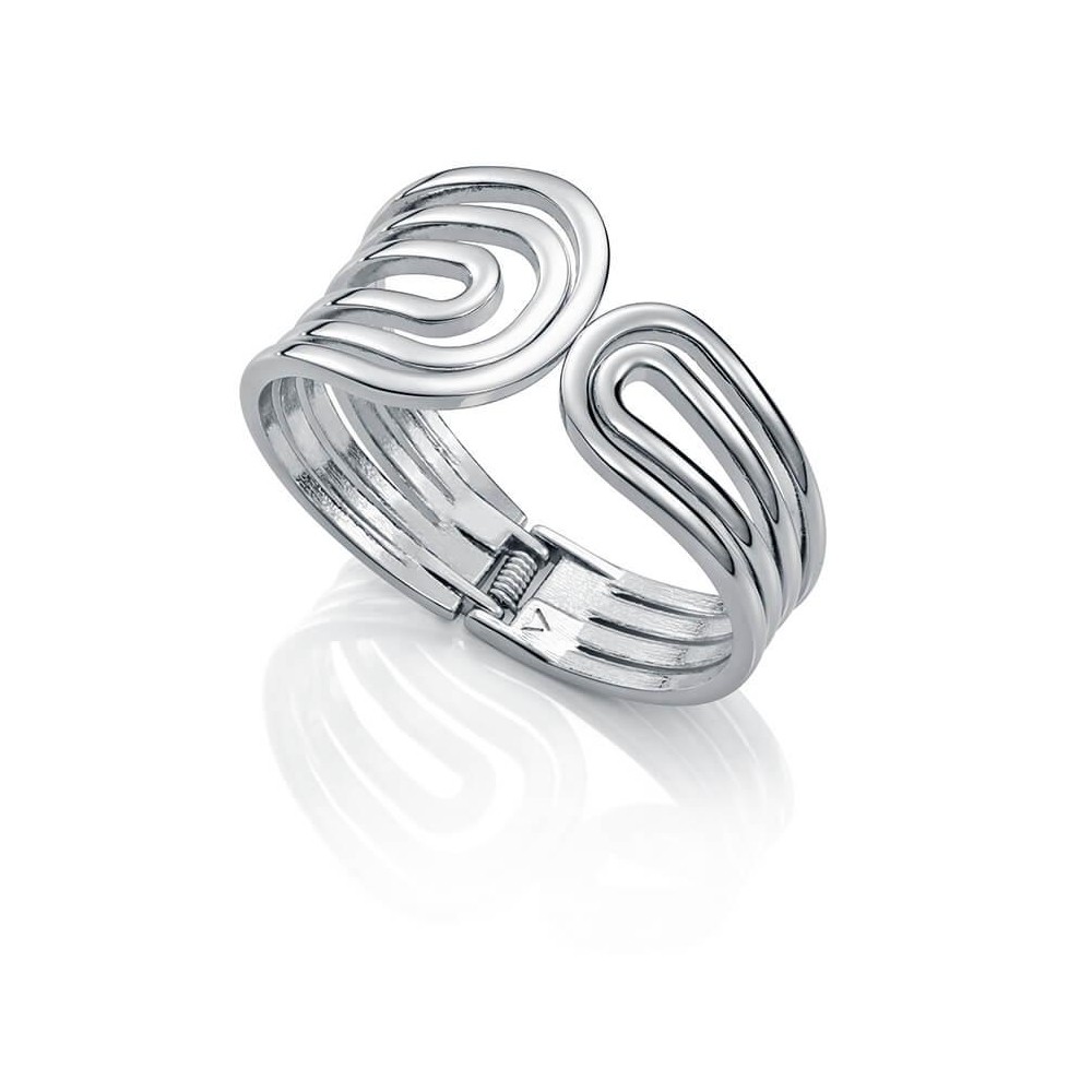 3200P01000 - Brazalete de metal rodiado mujer