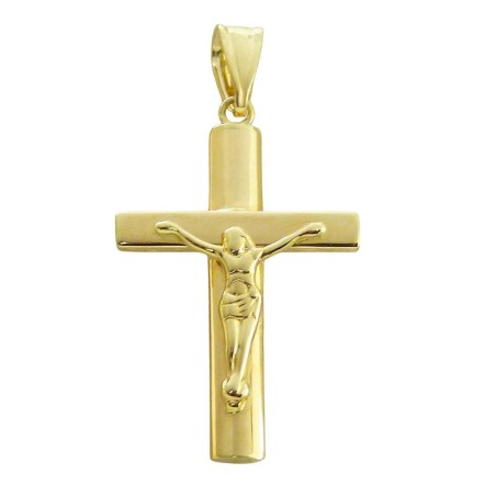 RR-5361 - CRUZ CON CRISTO 29X17MM OA