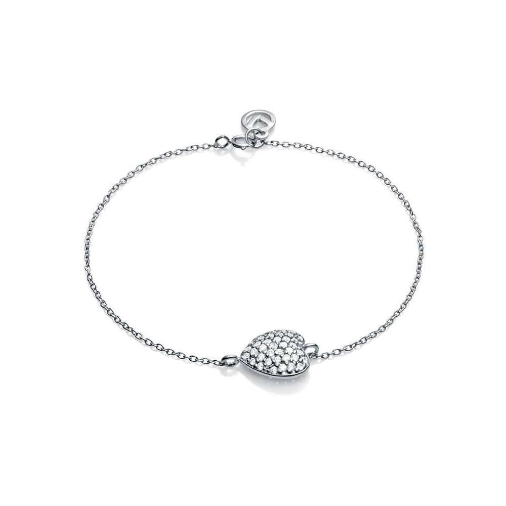 5020P000-30 - Pulsera plata de ley y circonitas mujer