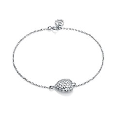 5020P000-30 - Pulsera plata de ley y circonitas mujer