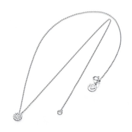 7054C000-30 - Collar de plata y circonitas para mujer