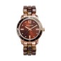 MP3006-45 - Reloj Mark Maddox de Mujer. Esfera redonda de color marron cho