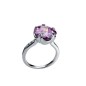 8006A014-37 - Anillo Viceroy Jewels. Plata de ley. Circonia lavanda. Talla adaptable a la medi