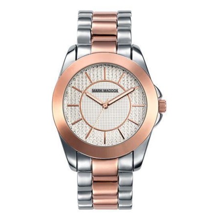 MM3012-97 - Reloj Mark Maddox de Mujer. Esfera redonda de color plateado 