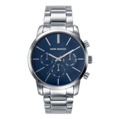 HM0006-37 - Reloj Mark Maddox de Hombre. Esfera redonda de color azul 