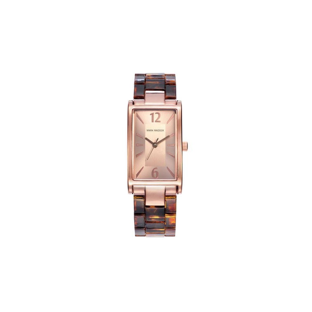 MF0001-99 - Reloj Mark Maddox de Mujer. Esfera Rectangular de color salmon