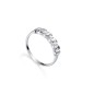 71012A014-38 - Anillo Viceroy Jewels de plata de ley liso con 5 ciconitas para mujer