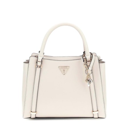 HWVG9493060-BON - Bolso de mano Guess Daryna Satchel en color hueso