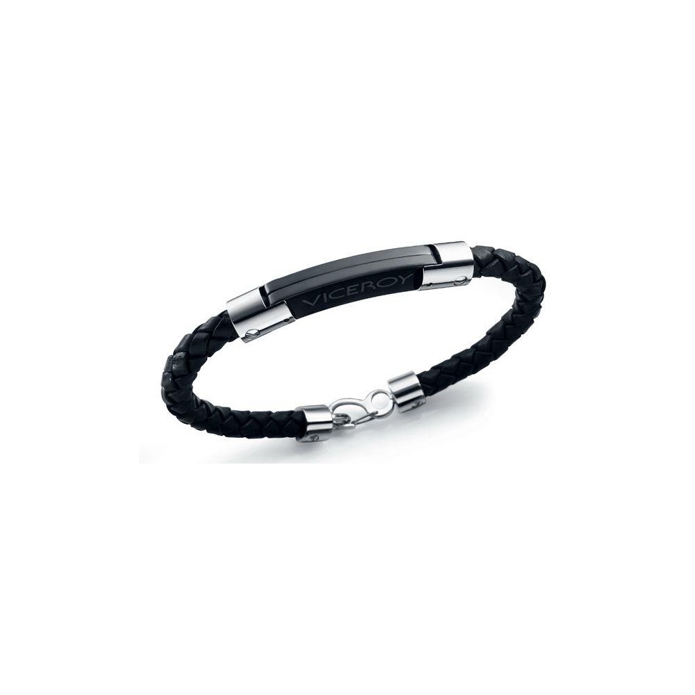 7063P01090 - Pulsera Viceroy Fashion acero. Bicolor IP negro.