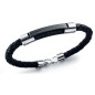 7063P01090 - Pulsera Viceroy Fashion acero. Bicolor IP negro.