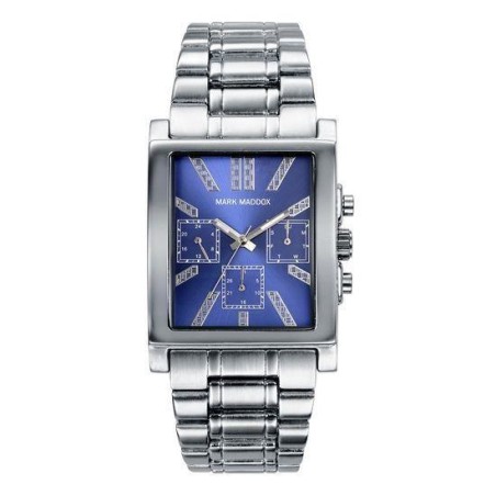 HM0002-37 - Reloj Mark Maddox de Hombre. Esfera Rectangular de color azul 