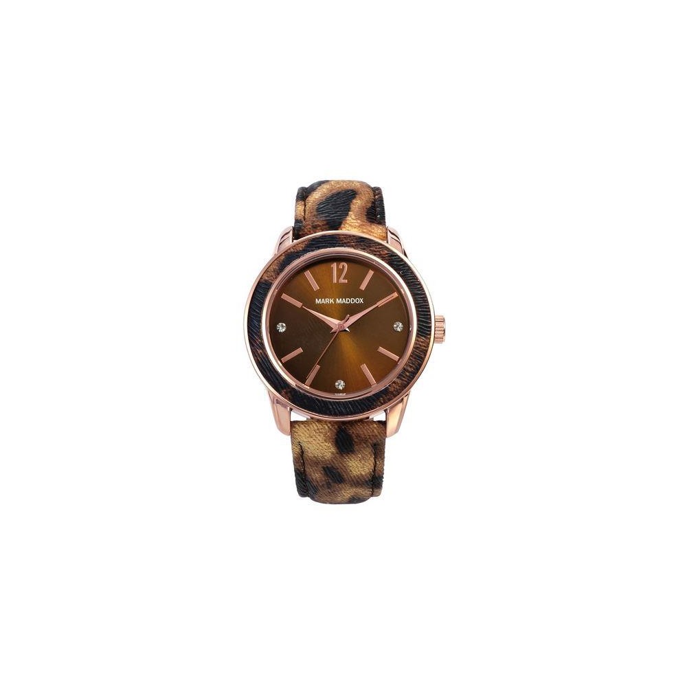 MC3004-99 - Reloj Mark Maddox de Mujer.  Coleccion Animal Print. Esfera re