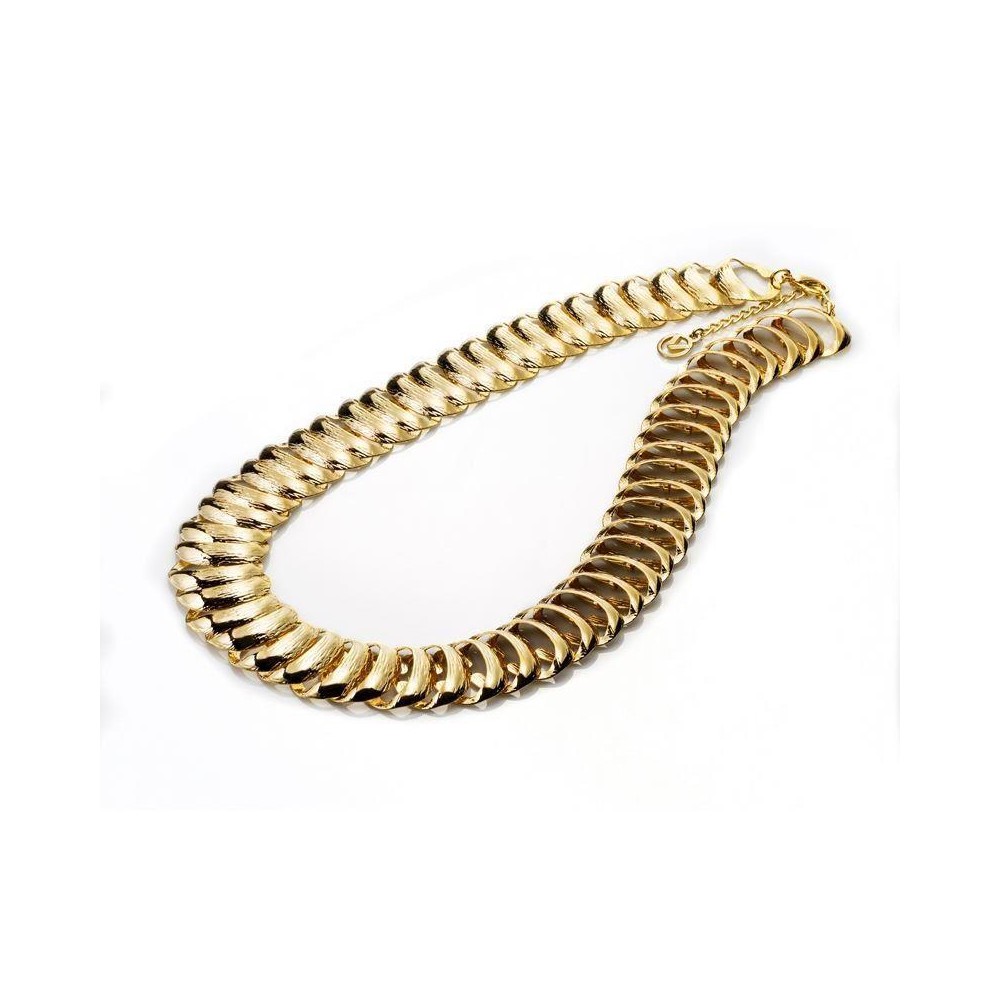 3120C01012 - Collar de Viceroy Fashion en metal dorado para mujer. Ancho de 24 mm. Largo de 4