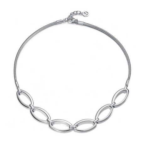 60001C01000 - Collar de acero eslabones para mujer