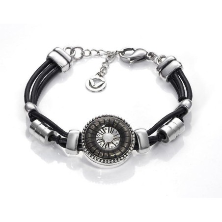 5105P01010 - Pulsera Viceroy Fashion de metal chapado en plata y esmalte 