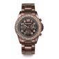 MM3006-45 - Reloj Mark Maddox de Mujer.  Esfera redonda de color marron cho