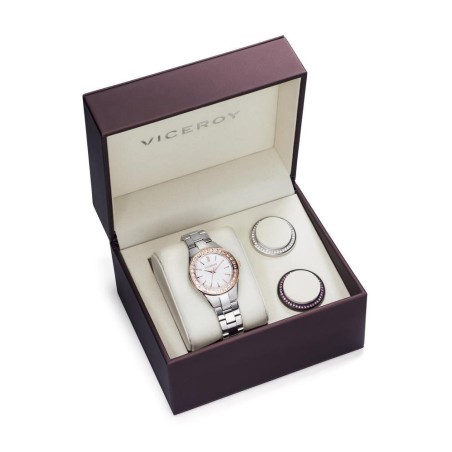 432272-97 - Reloj Viceroy de Mujer. Modelo 432272-97. Brazalete de acero. Esfera redonda de color blanco. 