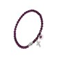 5063P01019 - Pulsera Viceroy Fashion de acero. Colección Ágata natural violeta.