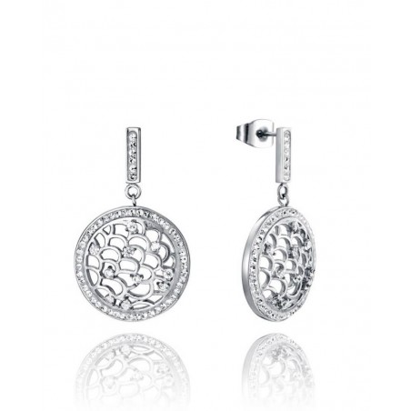 75040E01000 - Pendientes Viceroy Fashion de acero calado y circonitas