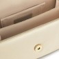 2002203001 - Bandolera pequeña beige Audree Leather de piel ovina certificada - TOUS