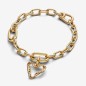 762526C00 - Charm Colgante Corazón de Alambre en Oro de 14k | Pandora