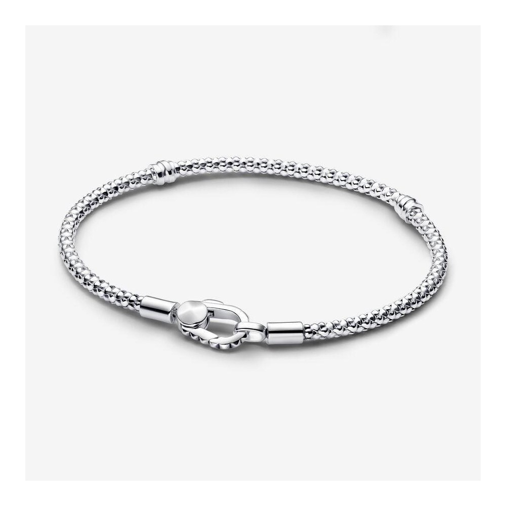 593681C00 - Pulsera de Cadena con Cierre de Tachuelas en Plata de Ley | Pandora