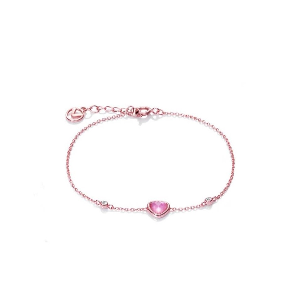 85000P100-47 - Pulsera Viceroy Jewels de plata con cristal rosa