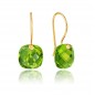 9035E100-42 - Pendientes Viceroy Jewels de plata de ley con piedra verde para mujer