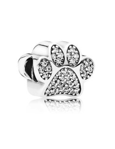 791714CZ - Charm Pandora de plata huella de mascota con circonitas 2