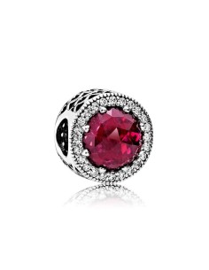 791725NCC - Charm Corazones Radiantes Cereza