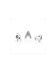 797455 - Charm Plata Letra A