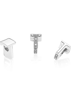 797474 - Charm Pandora de plata inicial letra T 2