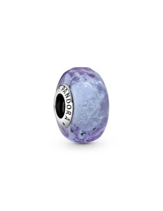 798875C00 - Charm Pandora Cristal de Murano lavanda en plata de ley