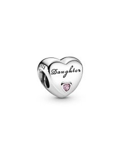 791726PCZ - Charm en plata de ley Amor de Hija