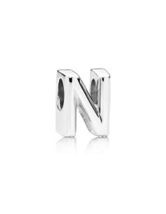 797468 - Charm en plata de ley Letra N