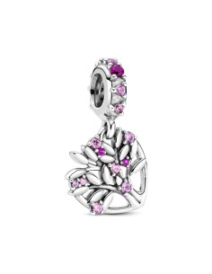 799153C01 - Árbol Familiar colgante de plata de ley con cuento de hadas de  Zirconia cúbica rosa, zafiro rosa sintético y rubí s