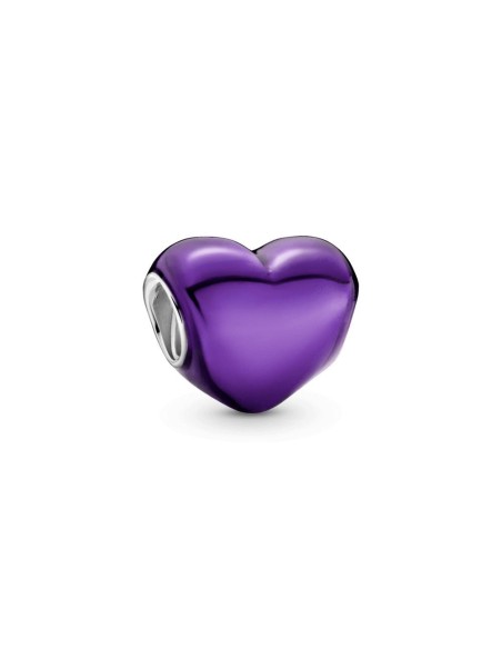 799291C01 - Charm Corazón Morado Metálico