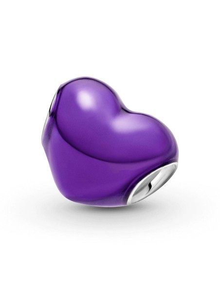 799291C01 - Charm Corazón Morado Metálico