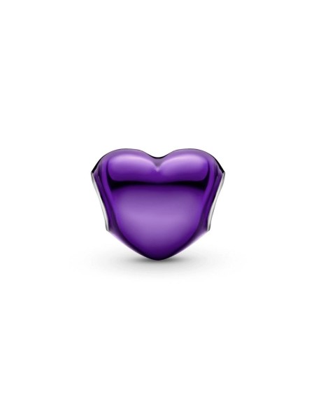 799291C01 - Charm Corazón Morado Metálico