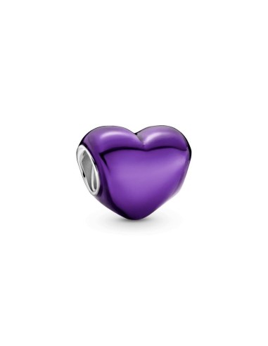 799291C01 - Charm Corazón Morado Metálico