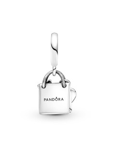 Charm Pandora bolso de compra colgante de plata 2