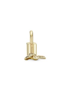Charm Colgante en oro de 14k Candado & Llave ❤️ 2
