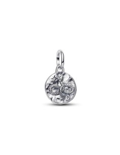 793976C01 - Charm talismán serpiente infinito en plata de ley – “Memento Vivere”