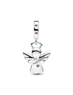 794247C01 - Charm “Gingerbread Angel” colgante en plata de ley 925 – Colección Moments 2