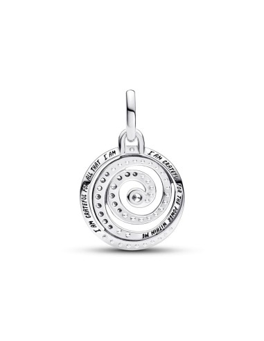 793046C01 - Charm Medallón Espiral de Gratitud Pandora ME
