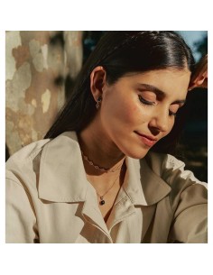 X9671830 - Choker acabado Oro 18kt Racimos 2