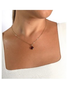 X4671138 - Colgante acabado Oro 18kt Ágata Roja 2