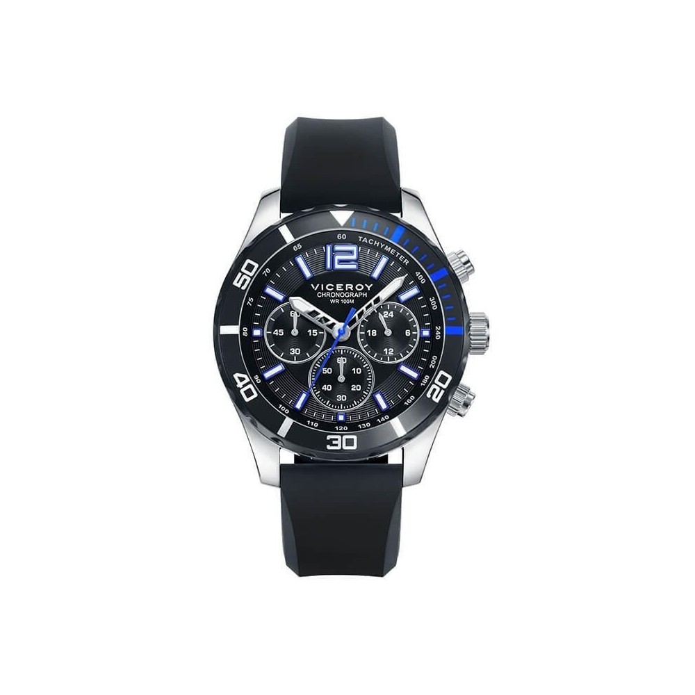 401023-55 - Reloj Viceroy de Hombre Correa de silicona negro  