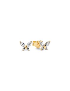 264264C01 - Pendientes de botón Mariposa Oro 14K – Pandora 264264C01